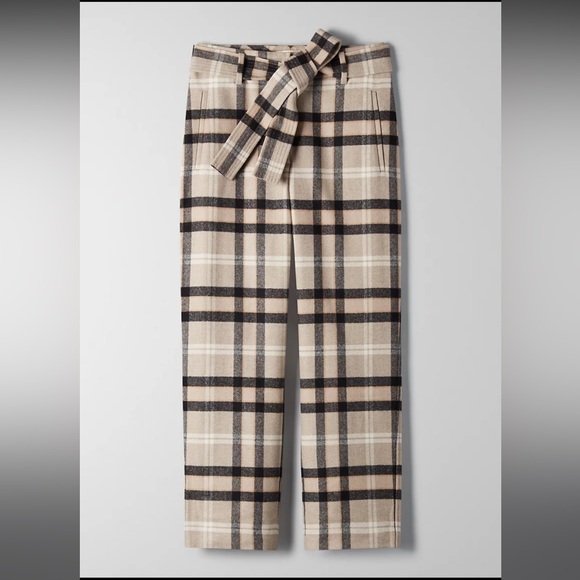 Aritzia Wilfred tie front pants - Picture 8 of 9